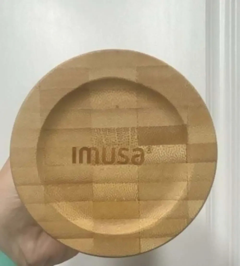 IMUSA Bamboo Mortar and Pestle Set